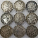 Morgan, Silver, Dollar, Coin,
