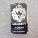 Scottsdale, Silver, Fine, Silver, Bar, Bullion,