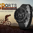 50M Waterproof Military Sport Watch – Shockproof Digital Dive Watch for Men