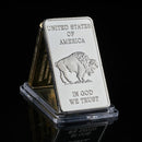 Indian Bar - American Liberty / Value In God We Trust Fine  Bullion